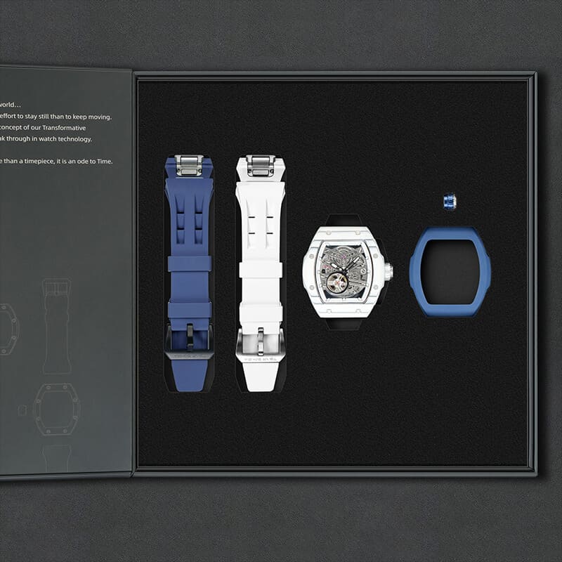Tsarbomba Atomic TB8218 2-in-1 Automatic Interchangeable Bezel Watch