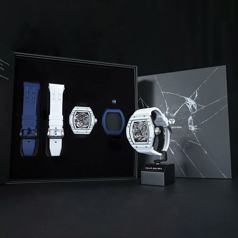 Tsarbomba Atomic TB8218 2-in-1 Automatic Interchangeable Bezel Watch