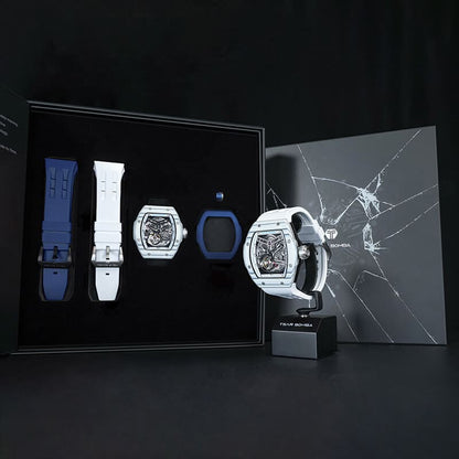 Tsarbomba Atomic TB8218 2-in-1 Automatic Interchangeable Bezel Watch