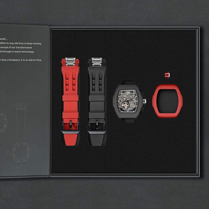 Tsarbomba Atomic TB8218 2-in-1 Automatic Interchangeable Bezel Watch