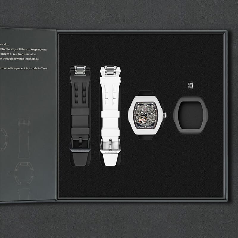 Tsarbomba Atomic TB8218 2-in-1 Automatic Interchangeable Bezel Watch