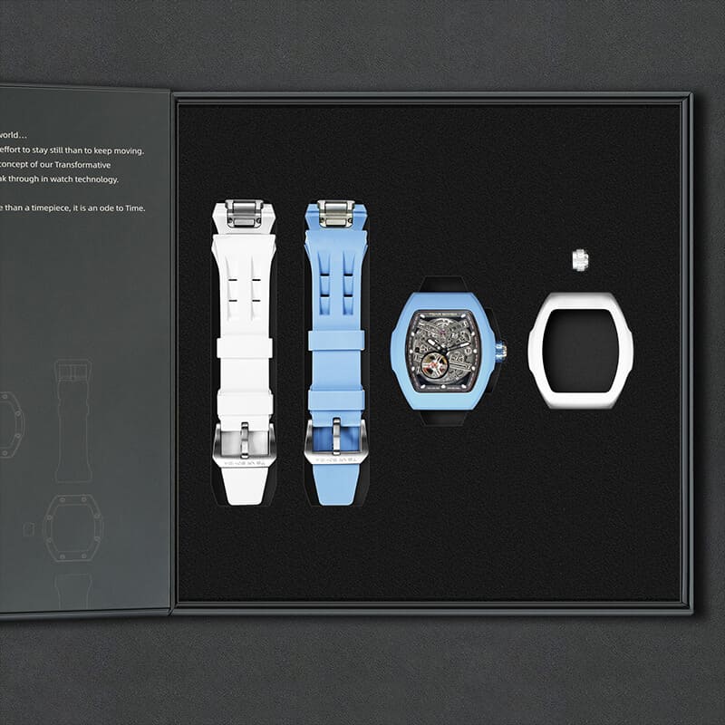 Tsarbomba Atomic TB8218 2-in-1 Automatic Interchangeable Bezel Watch