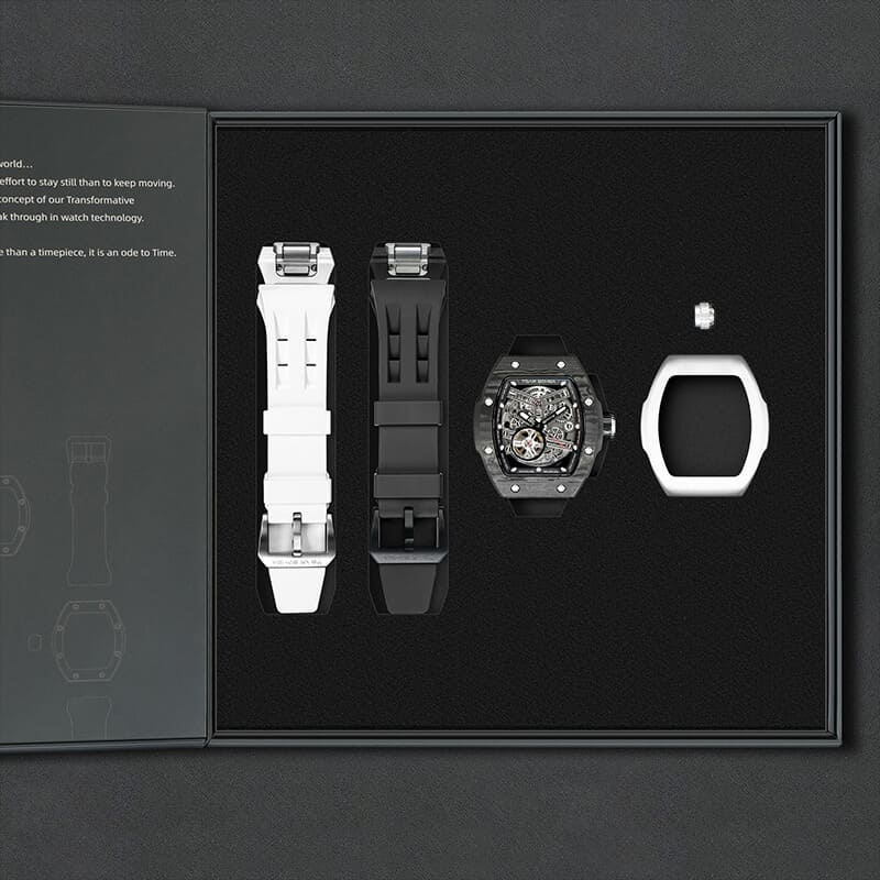 Tsarbomba Atomic TB8218 2-in-1 Automatic Interchangeable Bezel Watch