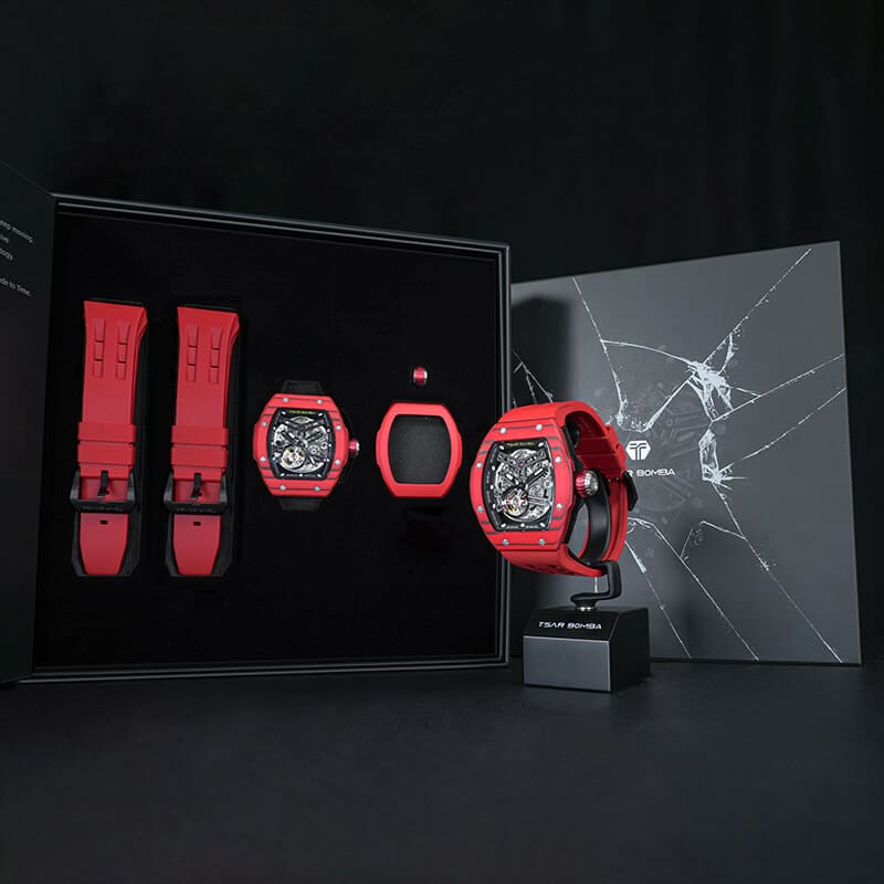 Tsarbomba Atomic TB8218 2-in-1 Automatic Interchangeable Bezel Watch