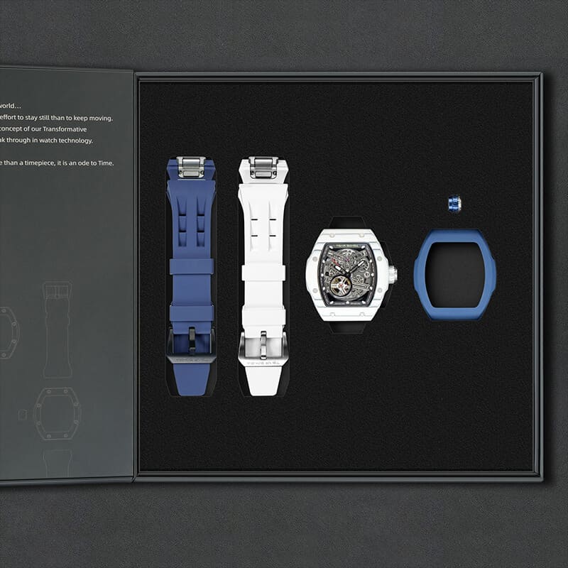 Tsarbomba Atomic TB8218 2-in-1 Automatic Interchangeable Bezel Watch