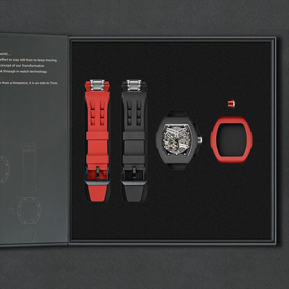 Tsarbomba Atomic TB8218 2-in-1 Automatic Interchangeable Bezel Watch