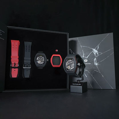 Tsarbomba Atomic TB8218 2-in-1 Automatic Interchangeable Bezel Watch