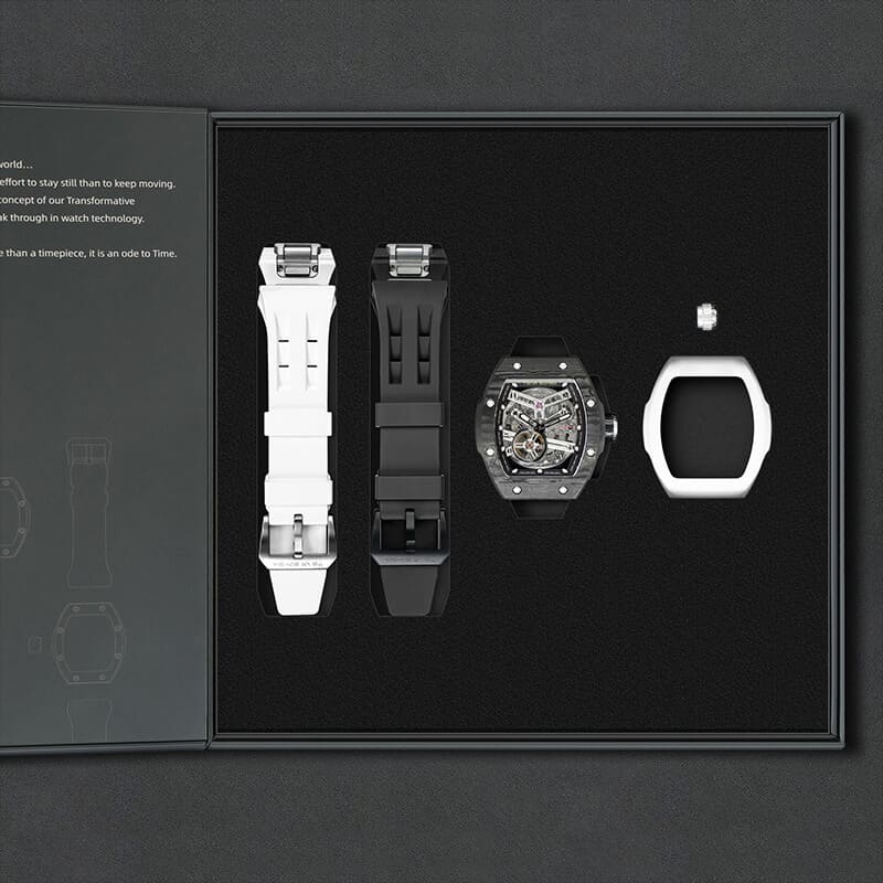 Tsarbomba Atomic TB8218 2-in-1 Automatic Interchangeable Bezel Watch