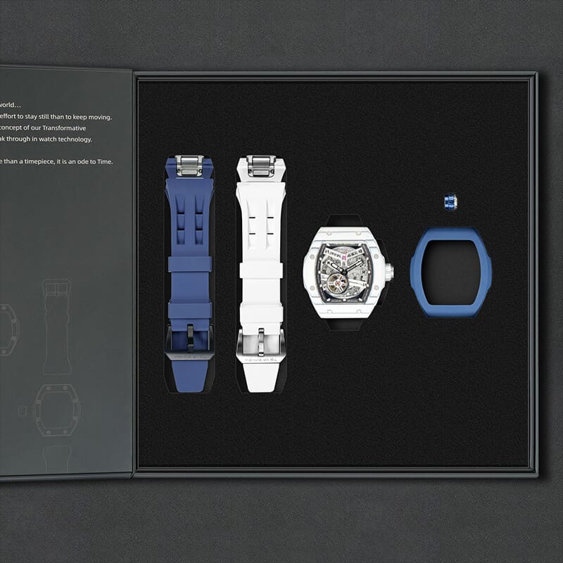 Tsarbomba Atomic TB8218 2-in-1 Automatic Interchangeable Bezel Watch