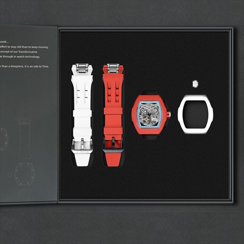 Tsarbomba Atomic TB8218 2-in-1 Automatic Interchangeable Bezel Watch