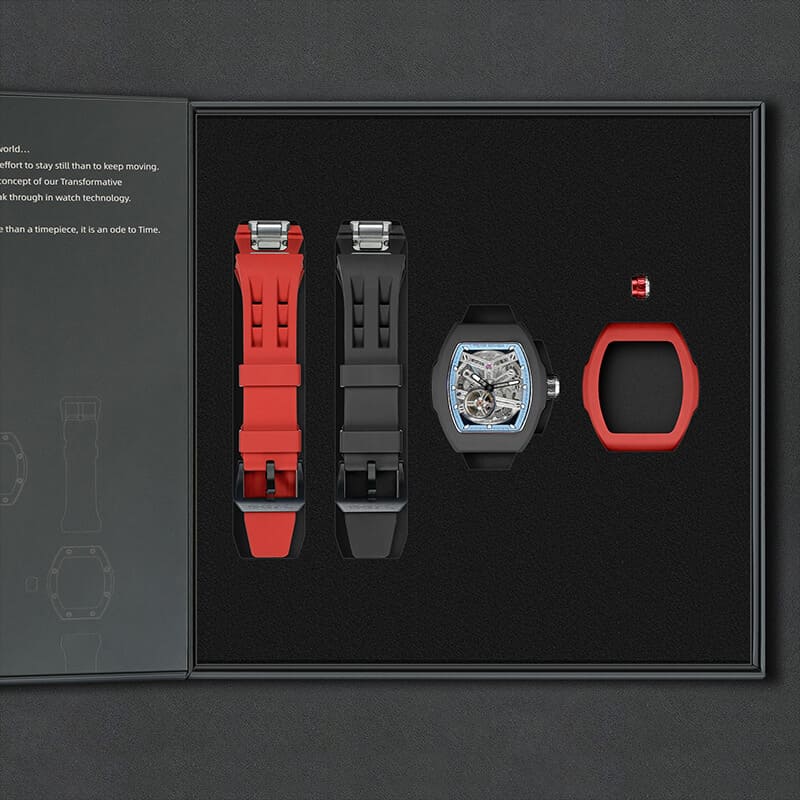 Tsarbomba Atomic TB8218 2-in-1 Automatic Interchangeable Bezel Watch