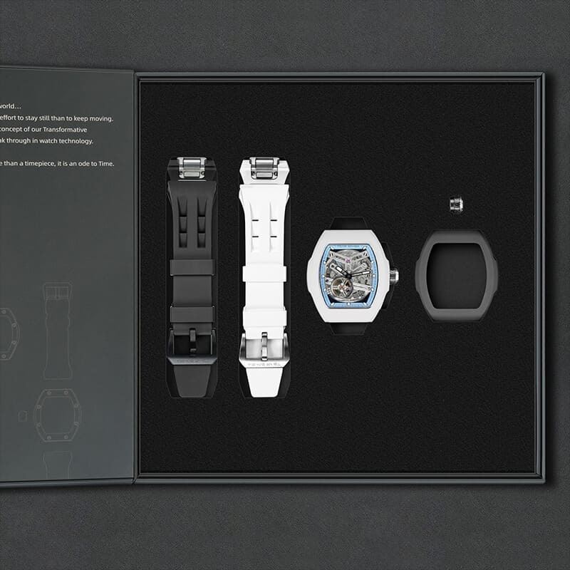 Tsarbomba Atomic TB8218 2-in-1 Automatic Interchangeable Bezel Watch