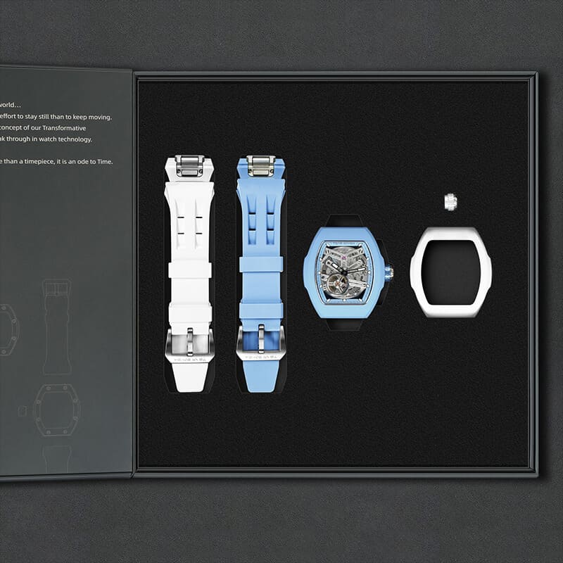 Tsarbomba Atomic TB8218 2-in-1 Automatic Interchangeable Bezel Watch