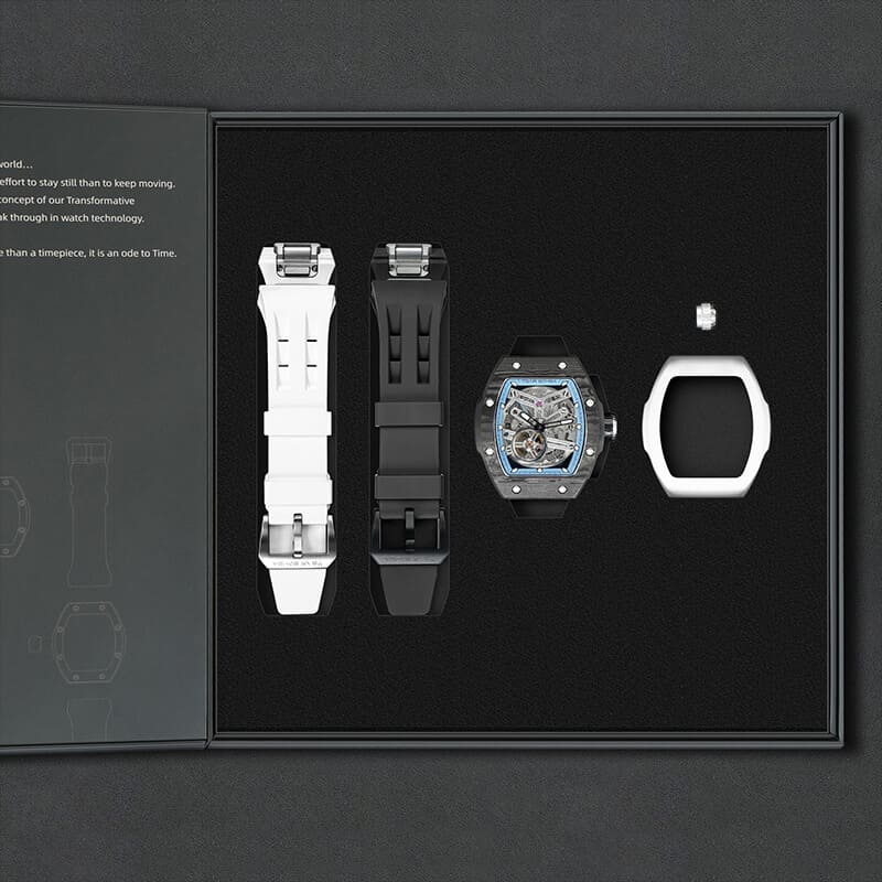 Tsarbomba Atomic TB8218 2-in-1 Automatic Interchangeable Bezel Watch