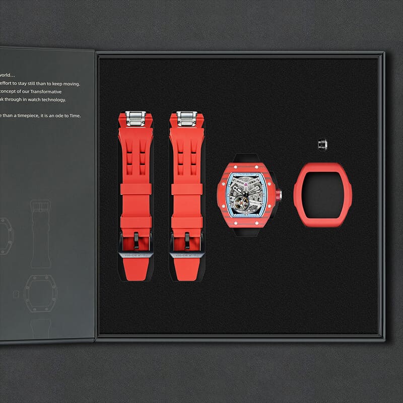 Tsarbomba Atomic TB8218 2-in-1 Automatic Interchangeable Bezel Watch