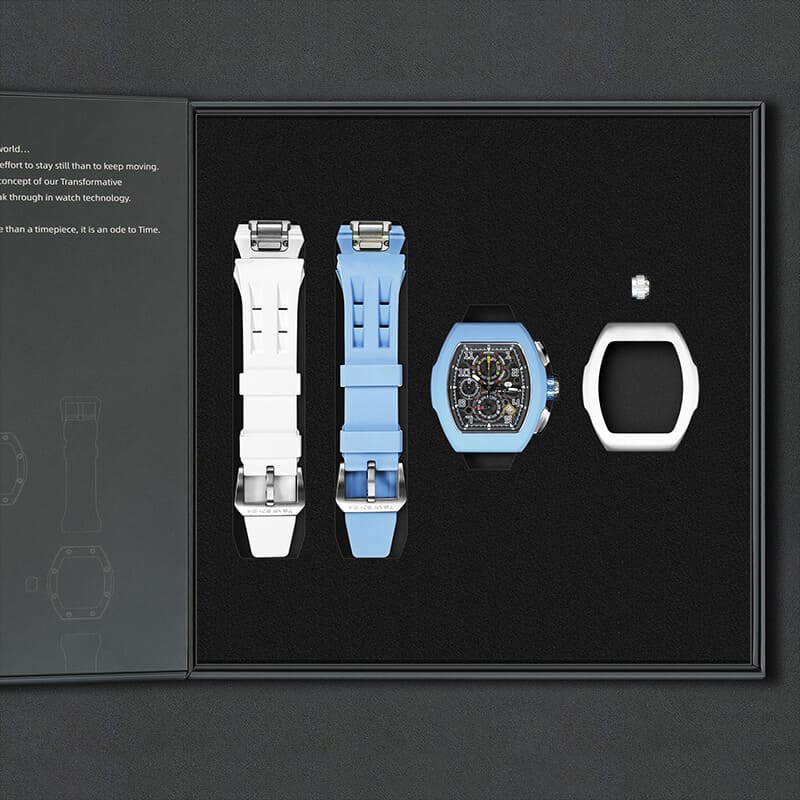 Tsarbomba Atomic TB8214 2-in-1 Interchangeable Calendar Watch