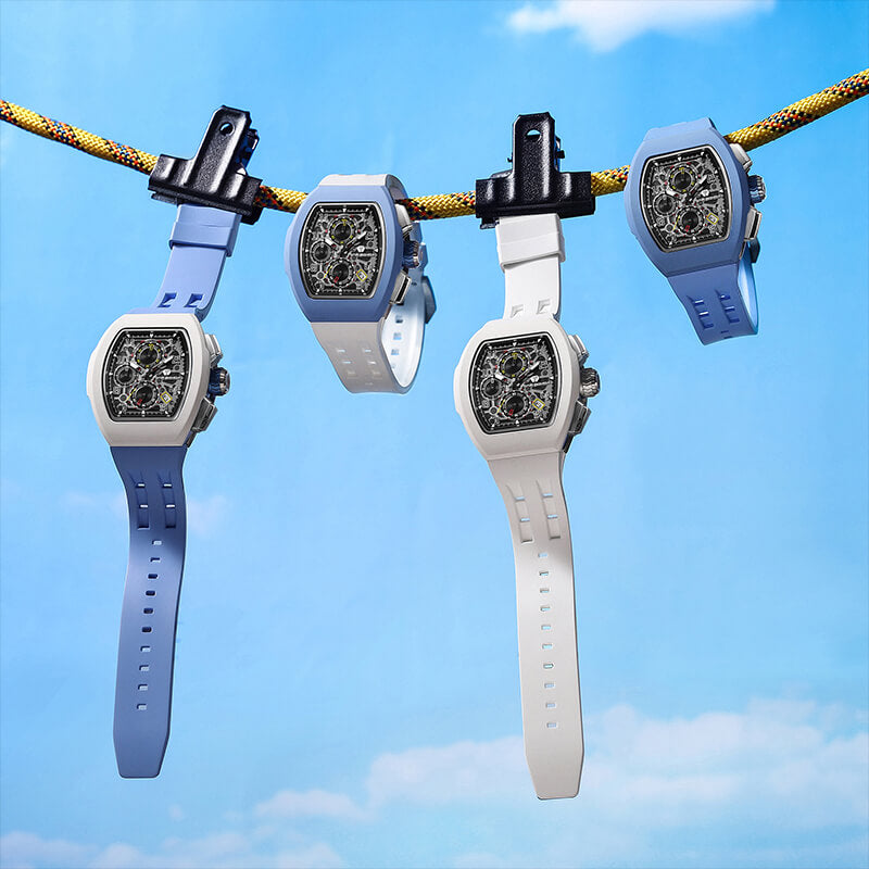 Tsarbomba Atomic TB8214 2-in-1 Interchangeable Calendar Watch