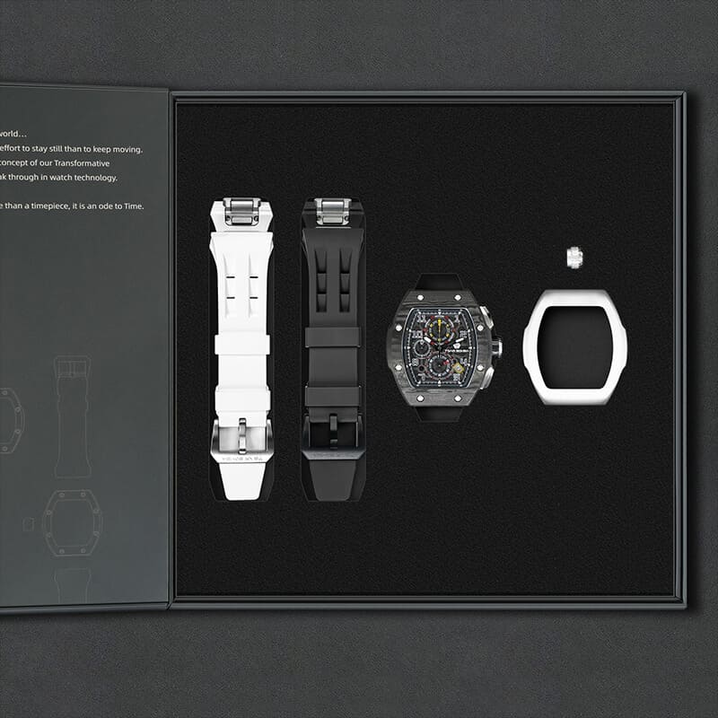 Tsarbomba Atomic TB8214 2-in-1 Interchangeable Calendar Watch