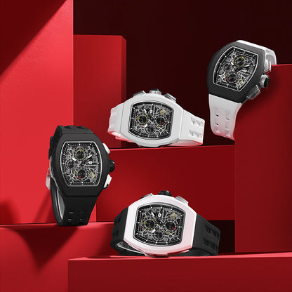Tsarbomba Atomic TB8214 2-in-1 Interchangeable Calendar Watch
