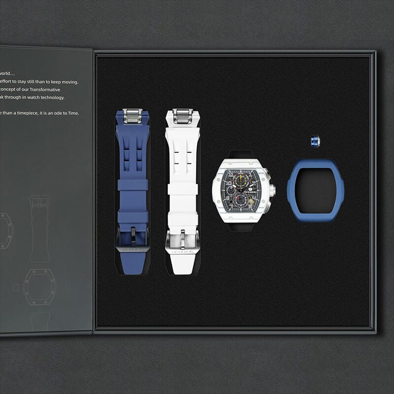 Tsarbomba Atomic TB8214 2-in-1 Interchangeable Calendar Watch