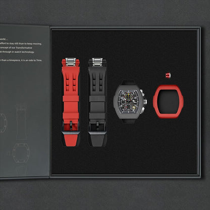 Tsarbomba Atomic TB8214 2-in-1 Interchangeable Calendar Watch