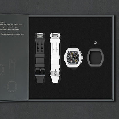 Tsarbomba Atomic TB8214 2-in-1 Interchangeable Calendar Watch