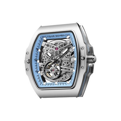 TSAR BOMBA Atomic TB8218 Automatic Watch FluoroRubber Set