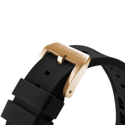 Tsarbomba TB8210 and TB8211 Replacement Watch Strap Quick-Release Fluororubber