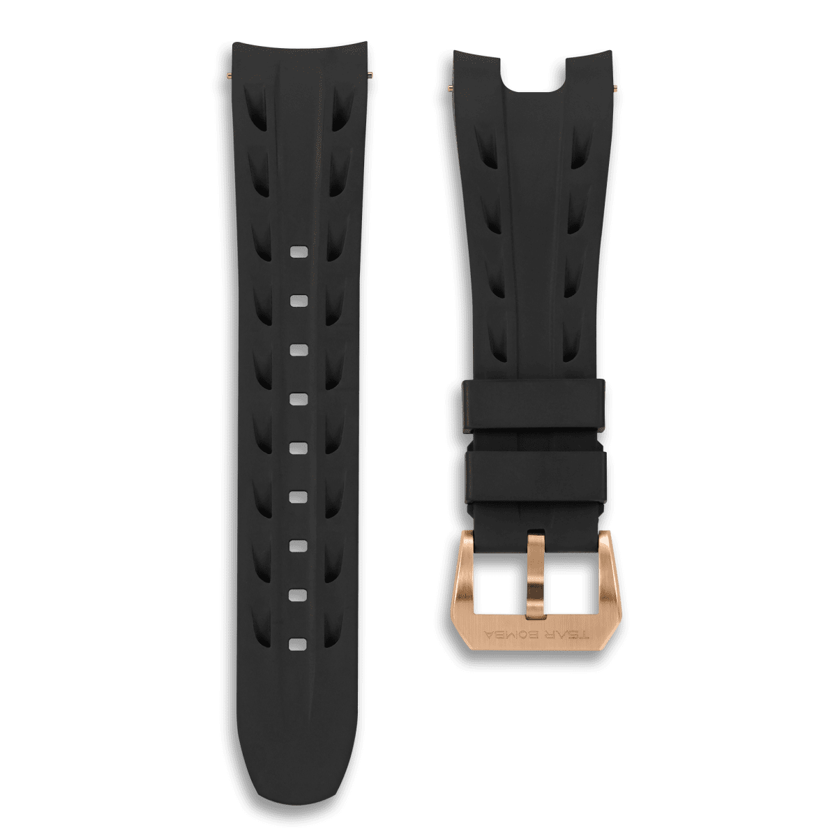 Tsarbomba Reactor Interchangeable Fluororubber Watch Strap