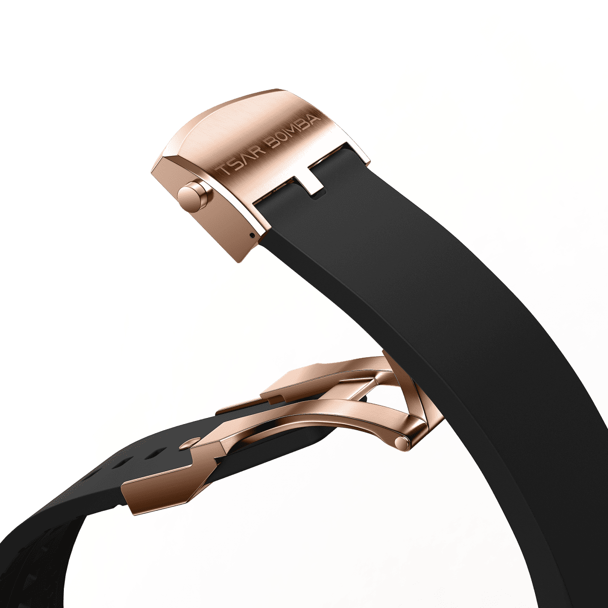 TSAR BOMBA Dark Matter Interchangeable Watch Strap With Clasp