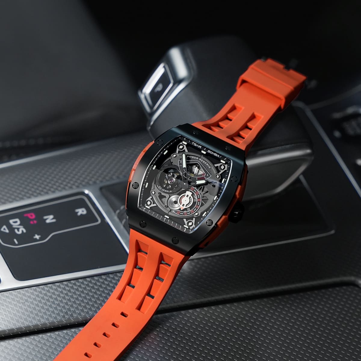 Tsarbomba Elemental TB8210A Men's Luxury Chronograph Watch