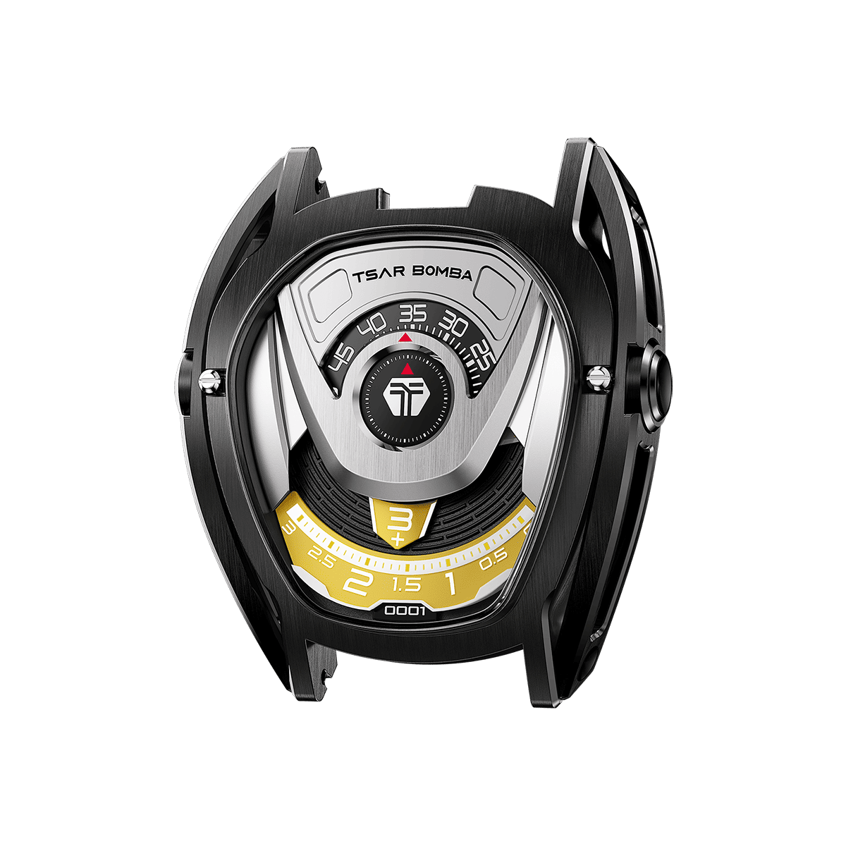 Tsarbomba Reactor Interchangeable Watch Head Stainless Steel Case