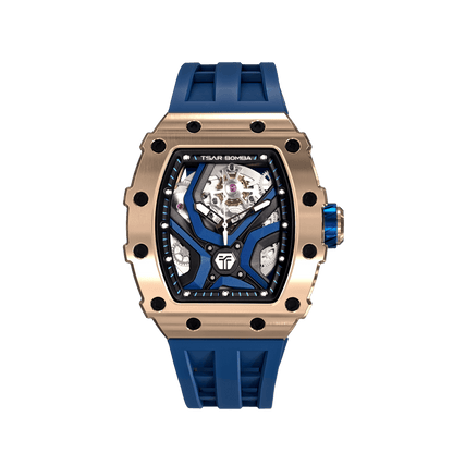 TSAR BOMBA Elemental-TB8206A Men's Tonneau Automatic Sport Watch