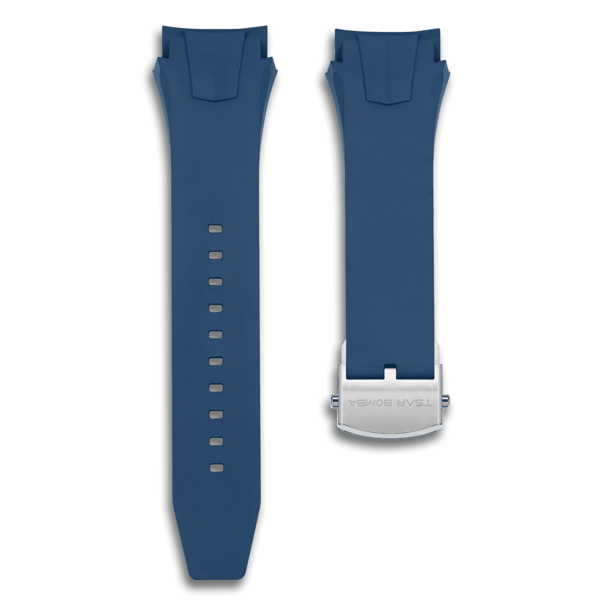 TSAR BOMBA Dark Matter Fluororubber Replacement Watch Strap