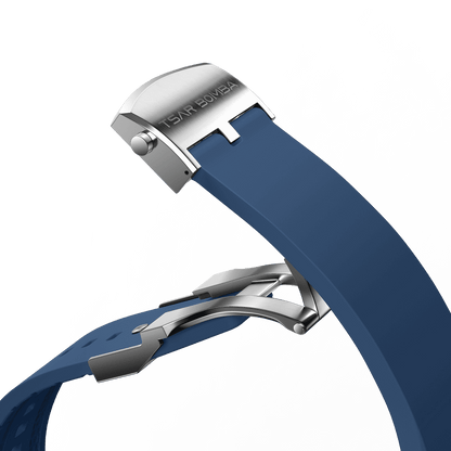TSAR BOMBA Dark Matter Fluororubber Replacement Watch Strap