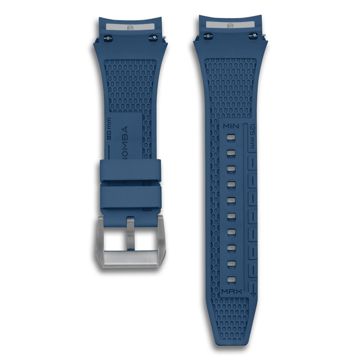 TSAR BOMBA Dark Matter Fluororubber Replacement Watch Strap