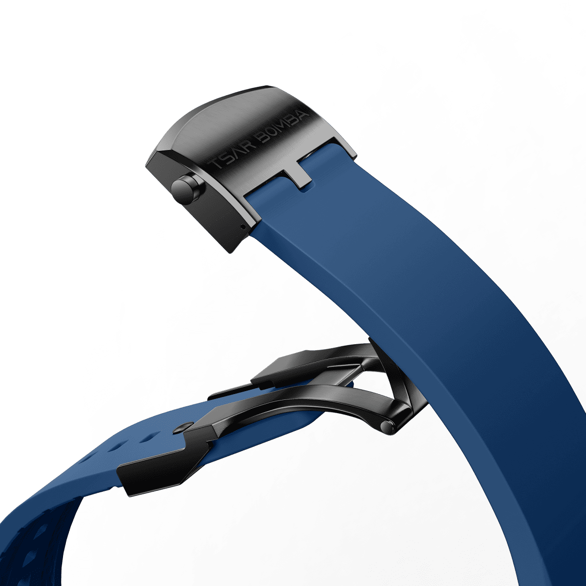 TSAR BOMBA Dark Matter Interchangeable Watch Strap With Clasp