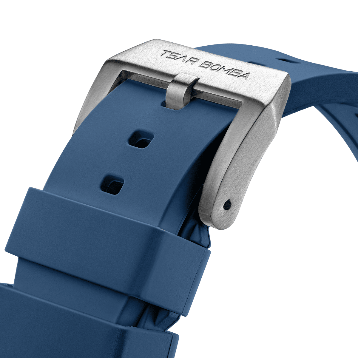 TSAR BOMBA Dark Matter Fluororubber Replacement Watch Strap