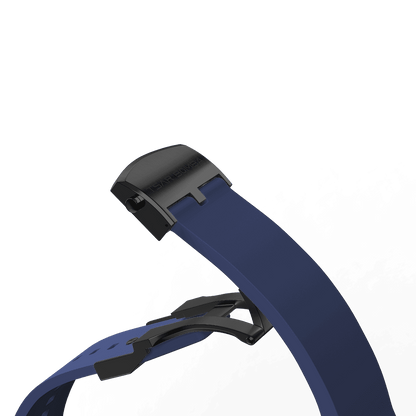Tsarbomba Atomic Interchangeable Watch Strap Fluororubber Classic or Deployant Clasp