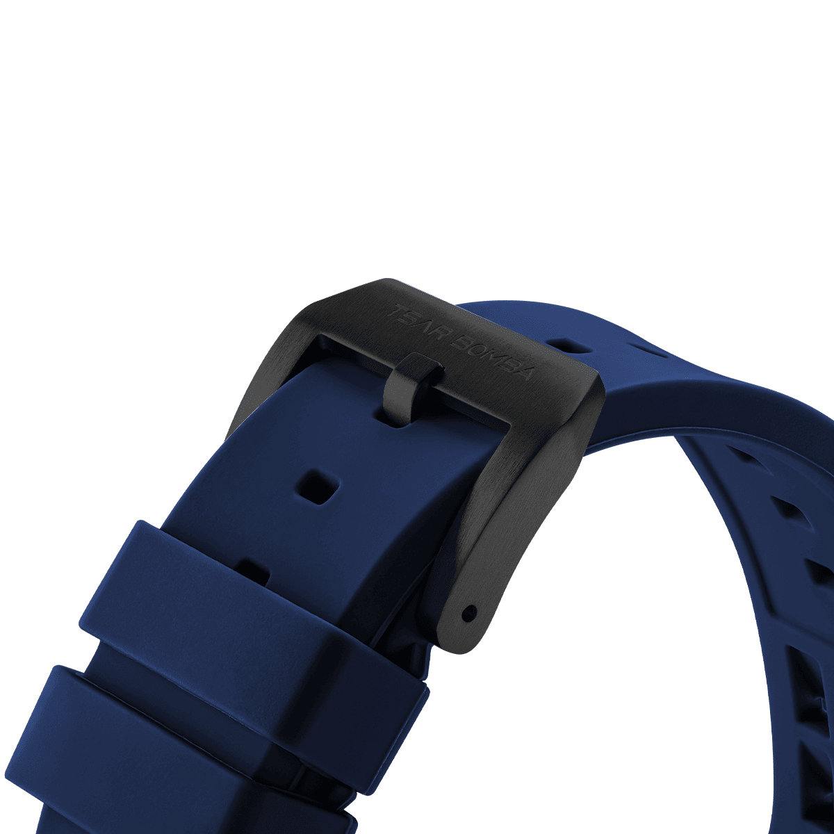 Tsarbomba Light Matter Interchangeable Fluororubber Replacement Watch Strap