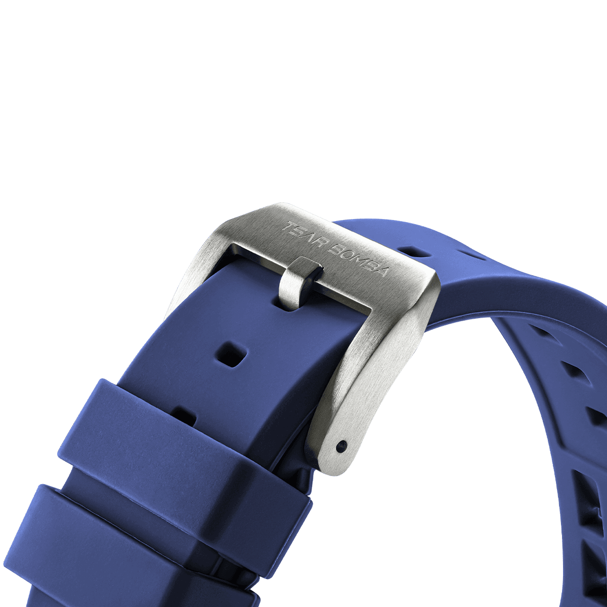 Tsarbomba TB8210 and TB8211 Replacement Watch Strap Quick-Release Fluororubber