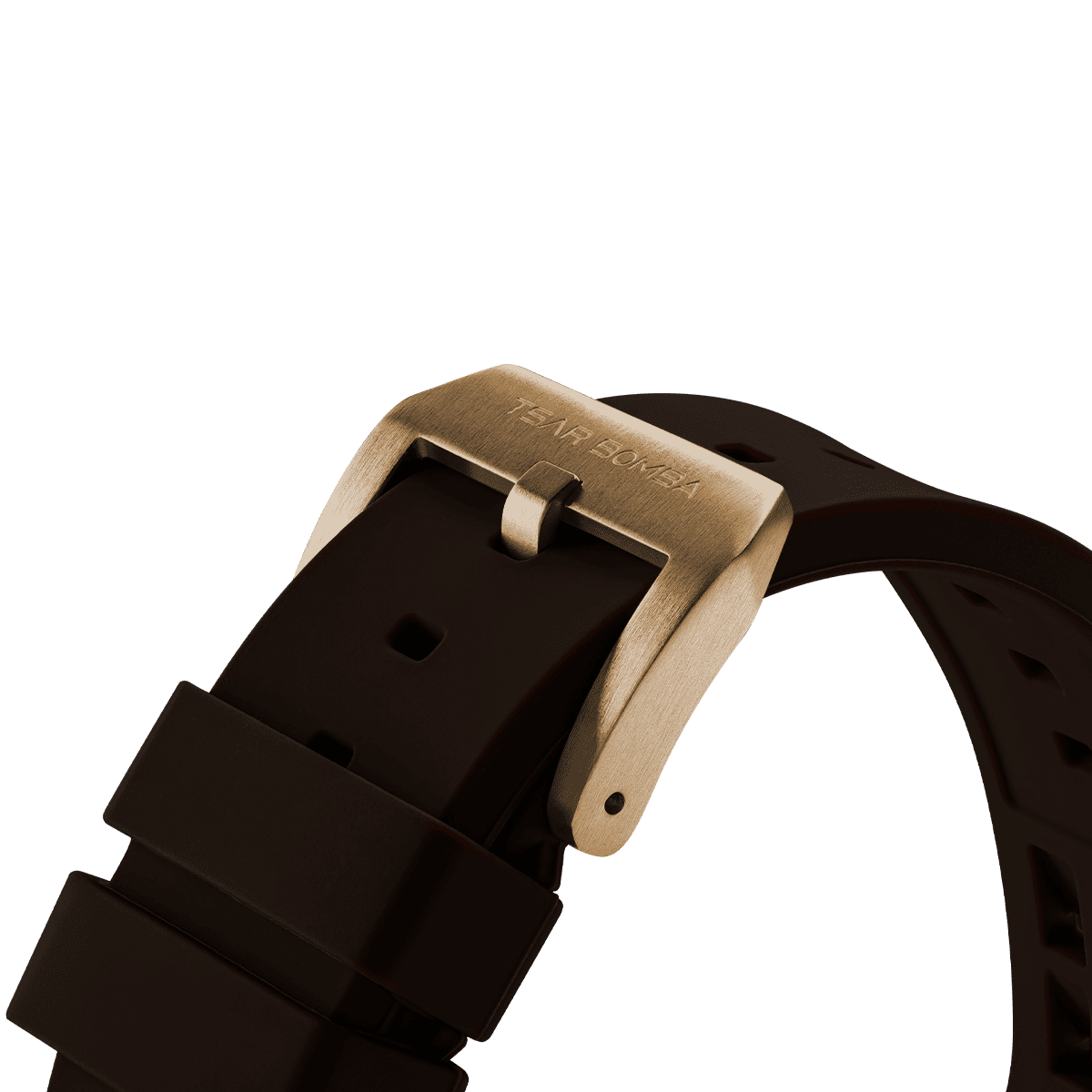 Tsarbomba Neutron Fluororubber Interchangeable Watch Strap for Daily Wear