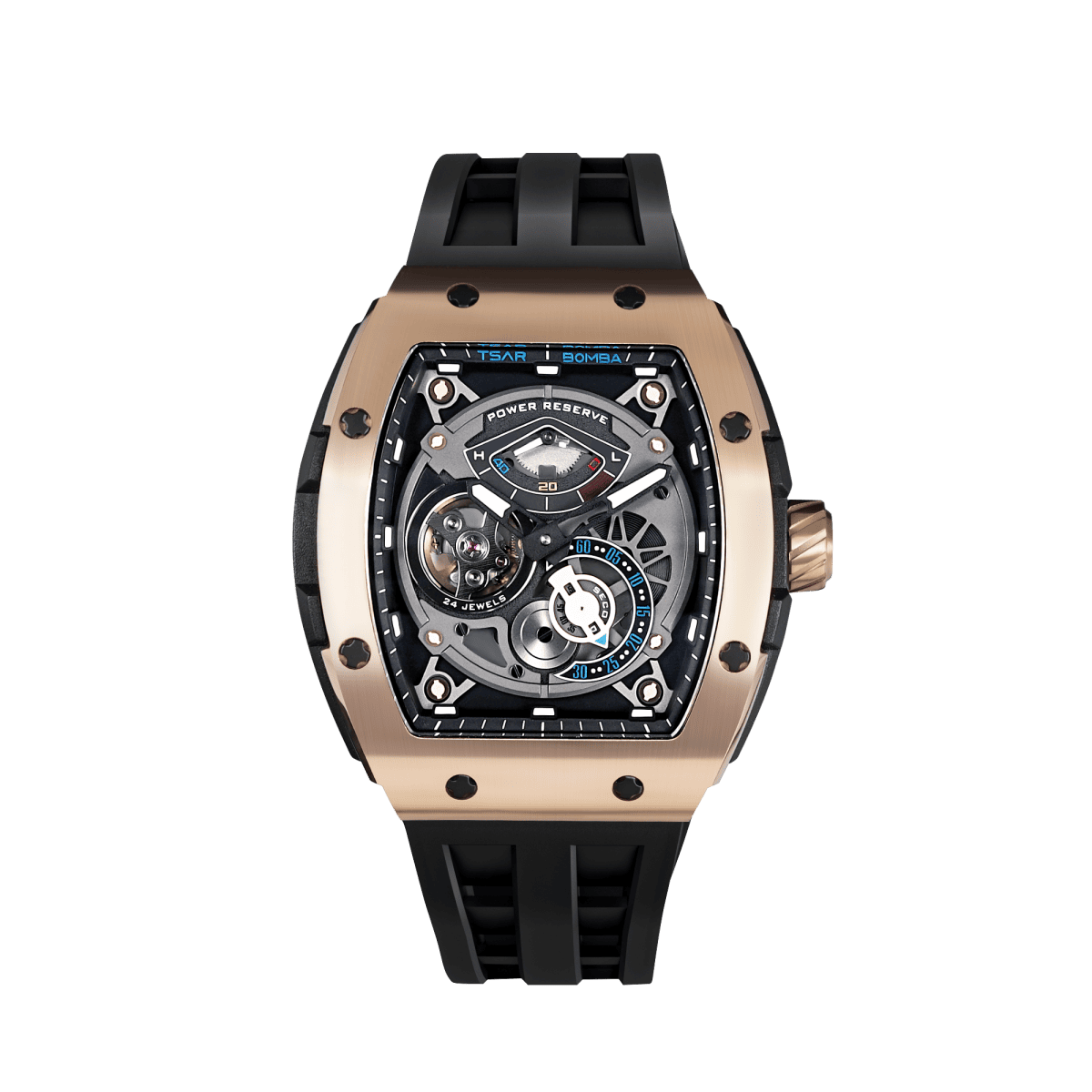 Tsarbomba Elemental TB8210A Men's Luxury Chronograph Watch