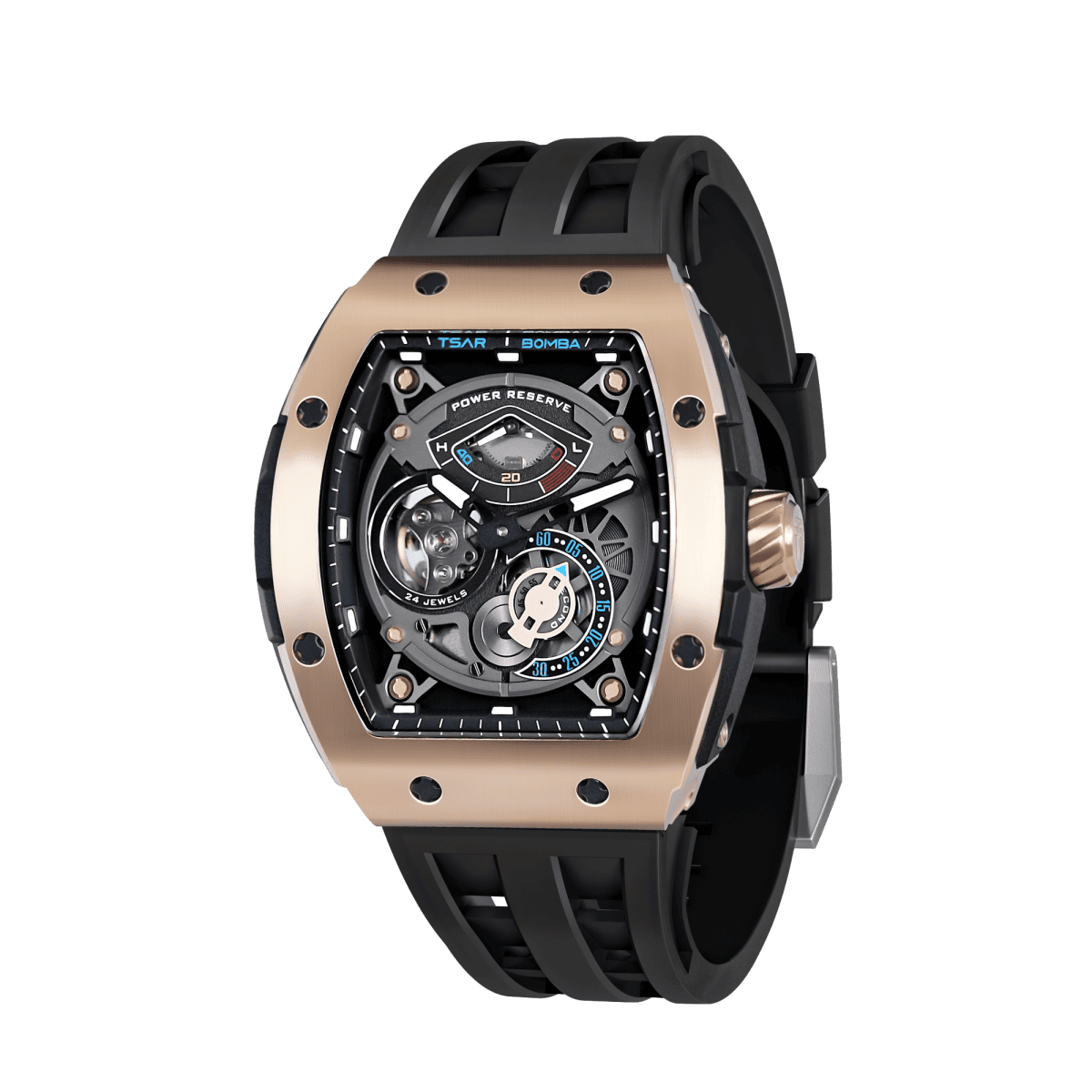 Tsarbomba Elemental TB8210A Men's Luxury Chronograph Watch