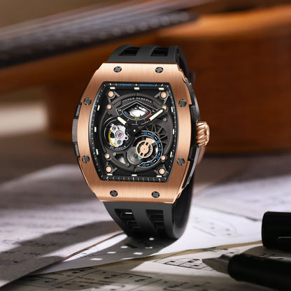 Tsarbomba Elemental TB8210A Men's Luxury Chronograph Watch
