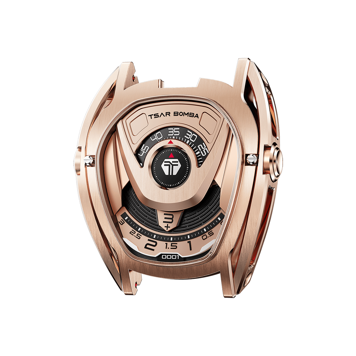 Tsarbomba Reactor Interchangeable Watch Head Stainless Steel Case