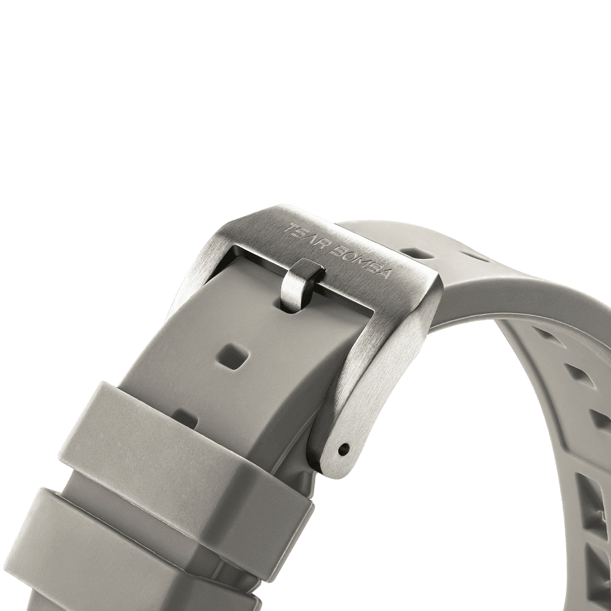 Tsarbomba Neutron Fluororubber Interchangeable Watch Strap for Daily Wear