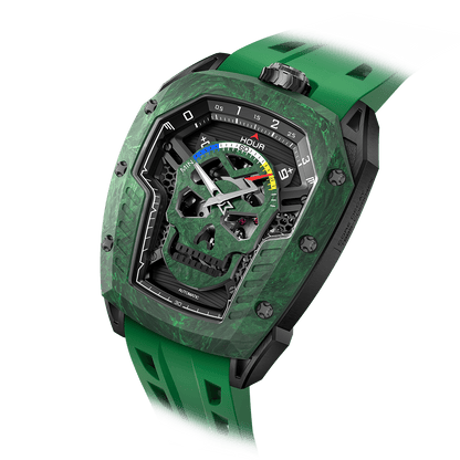 Tsarbomba Reactor-Core Decay Mechanical Carbon Fiber Watch