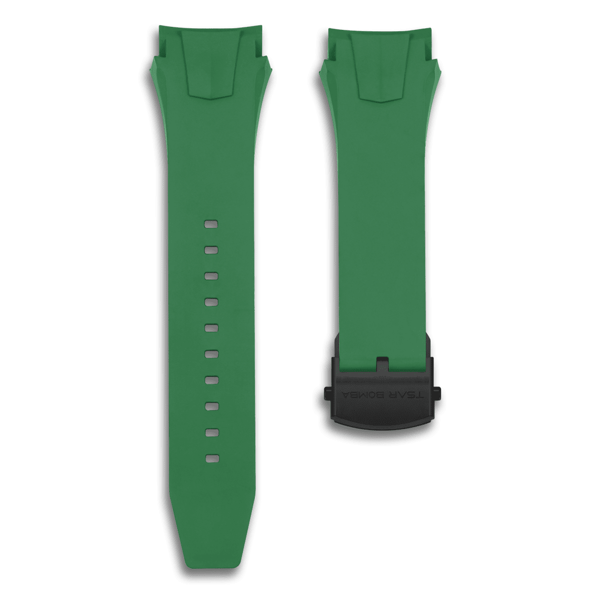 TSAR BOMBA Dark Matter Fluororubber Replacement Watch Strap