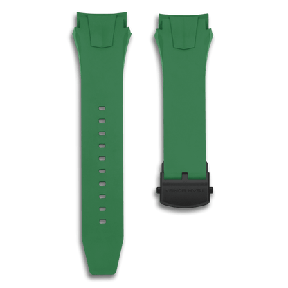 TSAR BOMBA Dark Matter Fluororubber Replacement Watch Strap